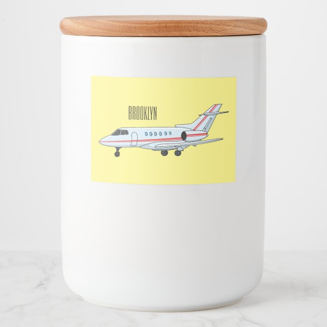 Cartoon Lebensmitteletikett (Vorderseite)