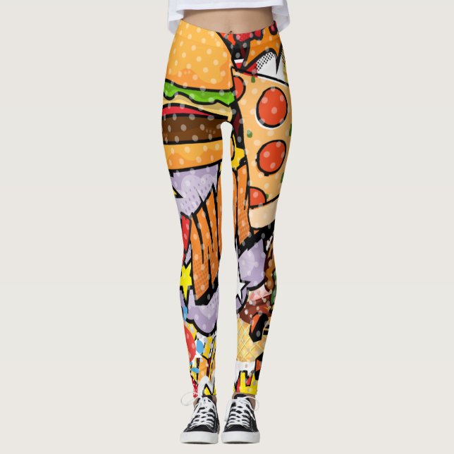 Cartoon Leggings (Vorderseite)