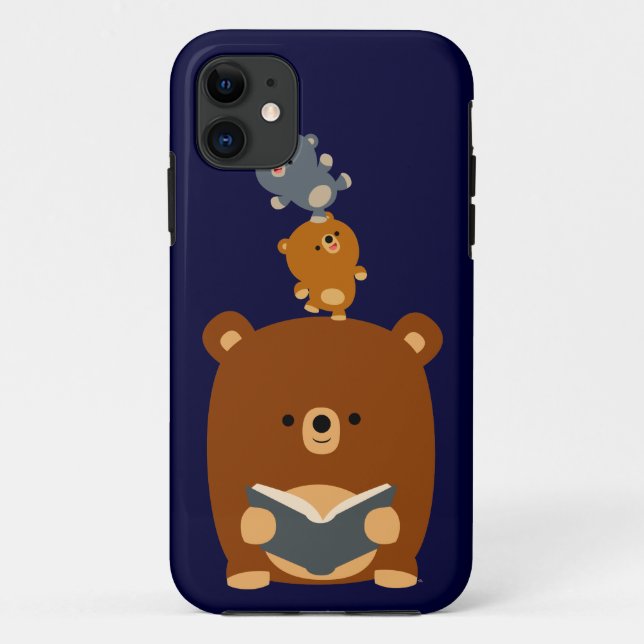 Cartoon Lesebar & Cubs iPhone 5 Case-Mate Hülle (Rückseite)