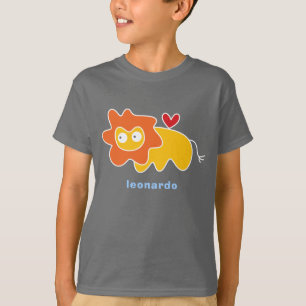 Cartoon Lion Kid Niedlicher Spaß Custom Gift T - S T-Shirt
