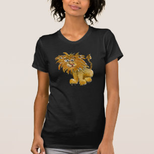 Cartoon Lion T - Shirt und Bekleidungsgeschenke