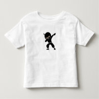 Cartoon Little Ninja Krieger