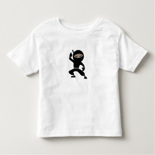 Cartoon Little Ninja Warrior Kleinkind T-shirt