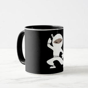 Cartoon Little Ninja Warrior Tasse
