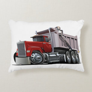 Cartoon LKW Akzent Kissen