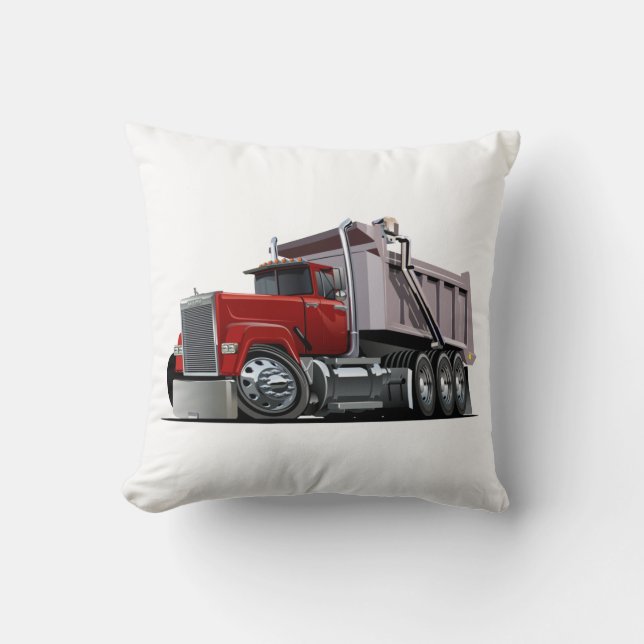 Cartoon LKW Kissen (Vorderseite)