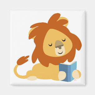 Cartoon-Löwenmagnet Magnet