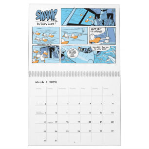 Cartoon Luftfahrt-Spaß-Kalender Kalender