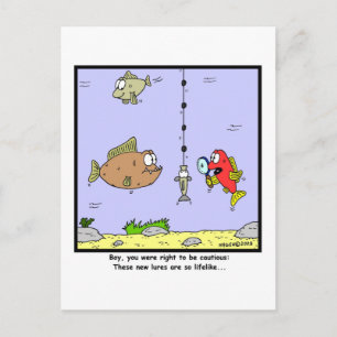 Cartoon: Lures Postkarte