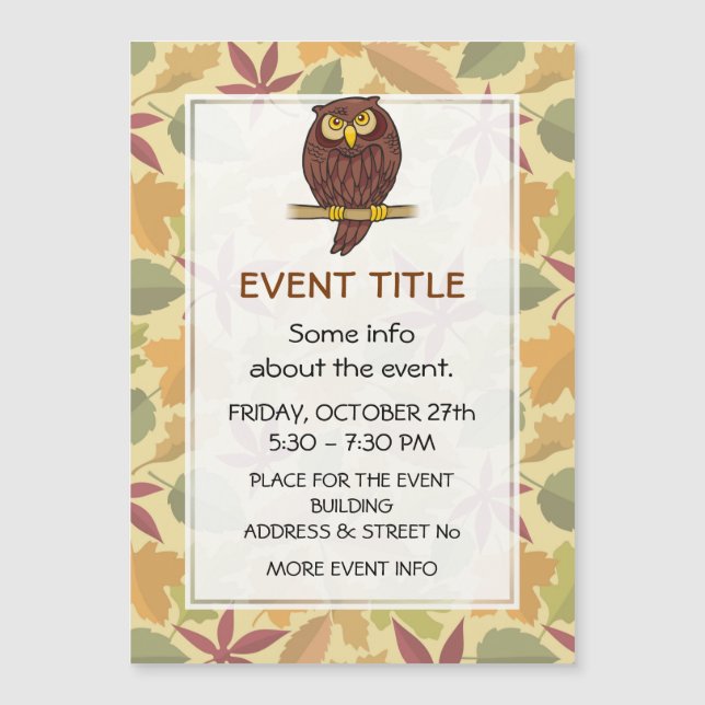 Cartoon Magnetkarte (Vorderseite)