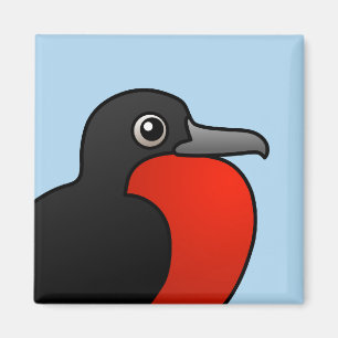 Cartoon Magnificent Frigatebird Magnet