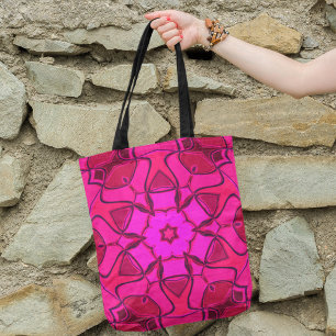 Cartoon Mandala Blume Pink