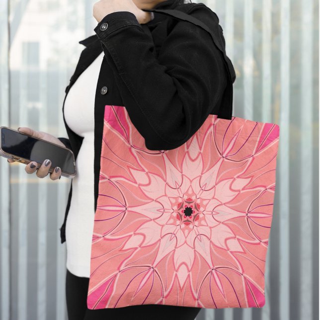 Cartoon Mandala Blume Pink (Von Creator hochgeladen)
