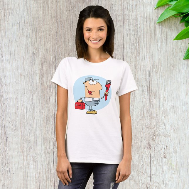 Cartoon Mechanischer T - Shirt (Von Creator hochgeladen)