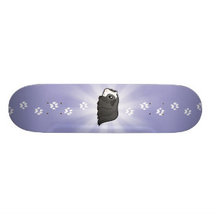 Cartoon-Meerschweinchen (langes Haar) Skateboard