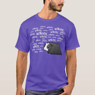 Cartoon-Meerschweinchen (langes Haar) T-Shirt