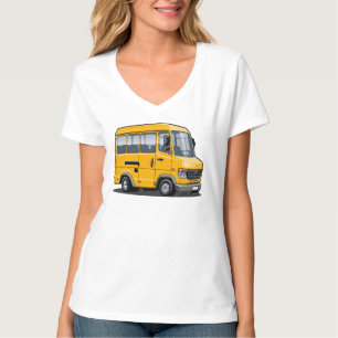 Cartoon Minibus T-Shirt