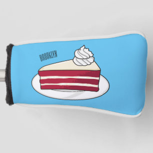 Cartoon mit Rotsamt Golf Headcover