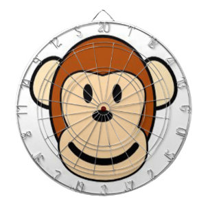 Cartoon Monkey Dart Board Dartscheibe