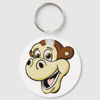 Cartoon Monkey Schlüsselanhänger