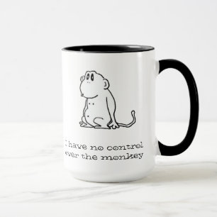 Cartoon Monkey Tasse