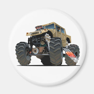 Cartoon-Monster Magnet