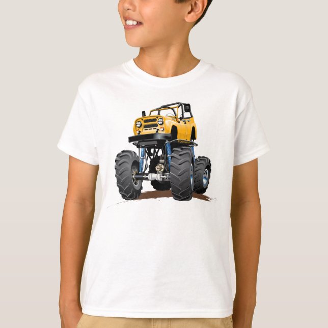 Cartoon-Monster T-Shirt (Vorderseite)