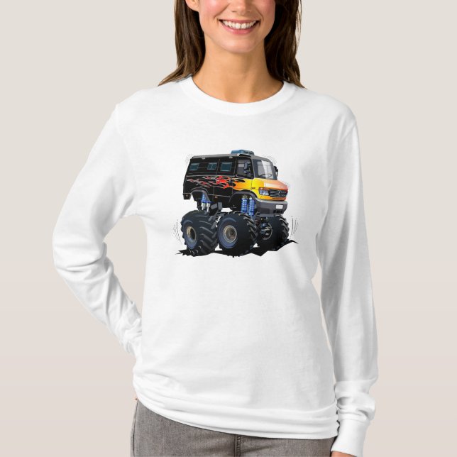 Cartoon-Monster T-Shirt (Vorderseite)