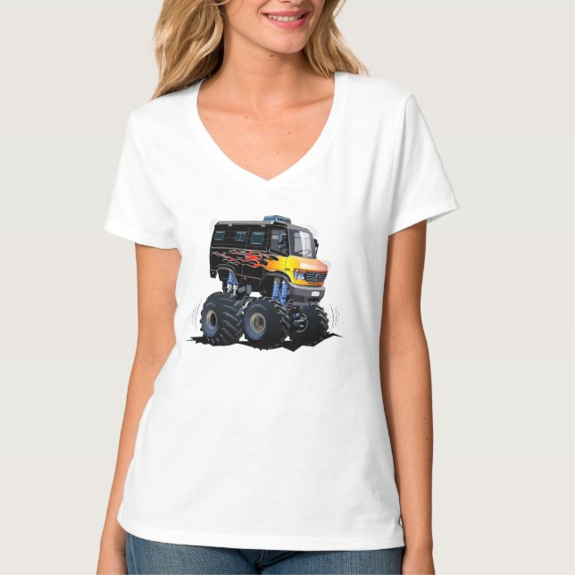 Cartoon-Monster T-Shirt (Vorderseite)