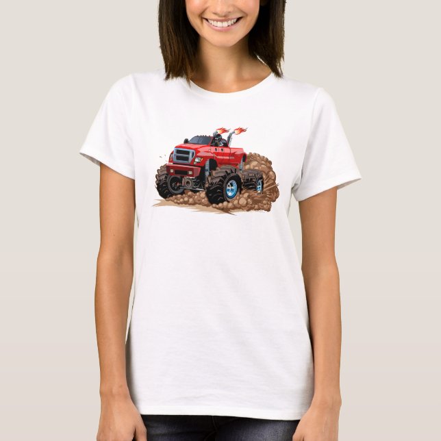 Cartoon-Monster T-Shirt (Vorderseite)