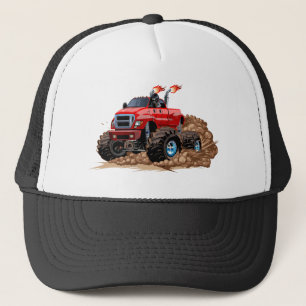 Cartoon-Monster Truckerkappe