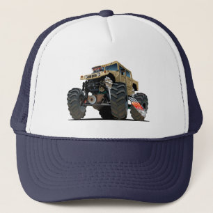 Cartoon-Monster Truckerkappe