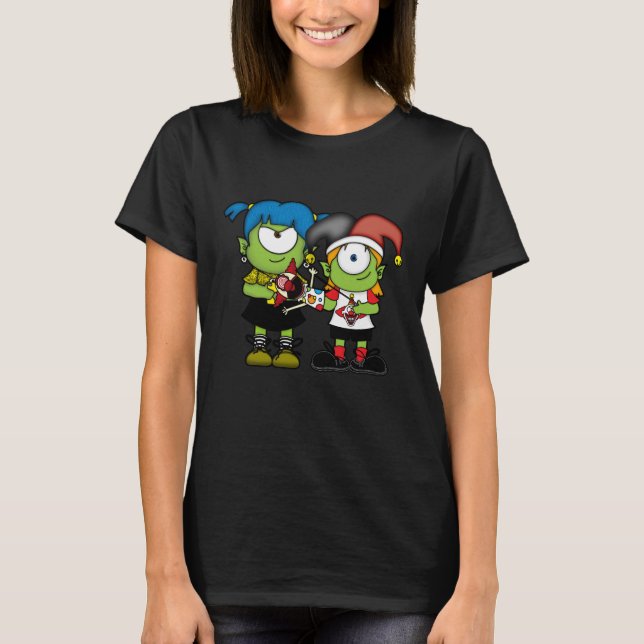Cartoon Monsters T-Shirt (Vorderseite)