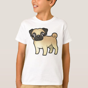 Cartoon-Mops T-Shirt