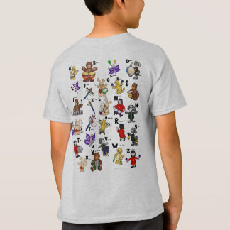 Cartoon-Morsecode für Kinder! Buchstabe D T-Shirt