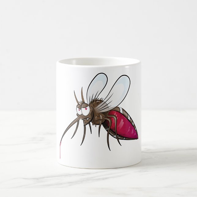 Cartoon Mosquito Kaffeetasse (Von Creator hochgeladen)