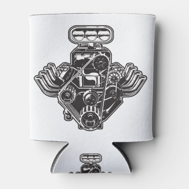 Cartoon Motor Dosenkühler (Vorderseite)