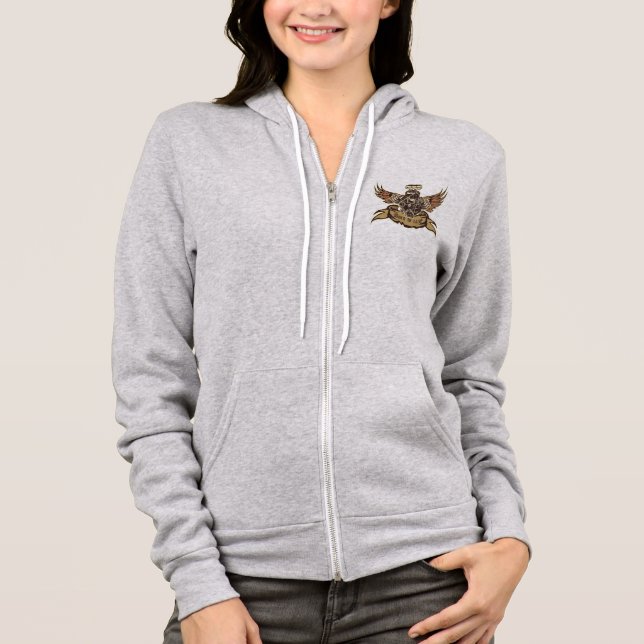 Cartoon Motor Hoodie (Vorderseite)