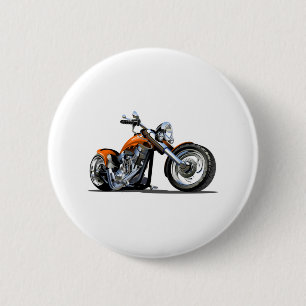 Cartoon Motorrad Button