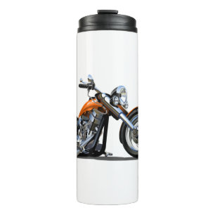 Cartoon Motorrad Thermosbecher