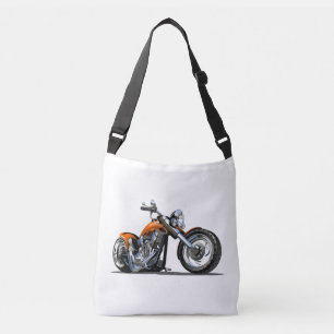 Cartoon Motorrad Tragetaschen Mit Langen Trägern