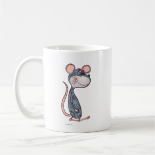 Cartoon Mouse Rodent Pal Zeichenkette Art Kaffeetasse