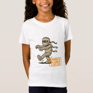 Cartoon Mummy - zu Halloween genehmigt T-Shirt