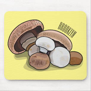 Cartoon Mushroom-Abbildung Mousepad