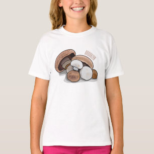 Cartoon Mushroom-Abbildung T-Shirt