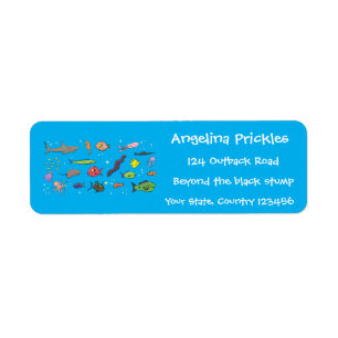 Cartoon-Muster von Wolkenkratzern