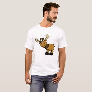 Cartoon Nesselsucht  Hintergrundfarbe T-Shirt