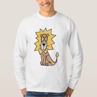 Cartoon niedlichen Löwen Kinder Retro Safari Dschu
