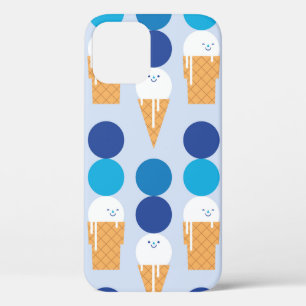 Cartoon niedliches Eis nahtlos Muster Design. Vi Case-Mate iPhone Hülle