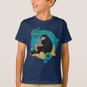 Cartoon NIFFLER™ mit Goldmünzen T-Shirt